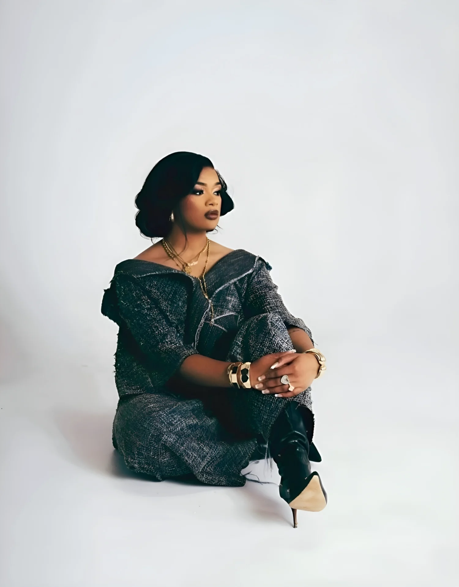 MTSO textured fashion studio editorial